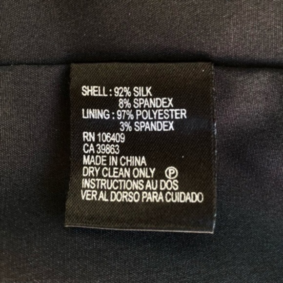 Tahari ASL Keeley Silk Black NWT Sleeveless V-neck Cut Out Midi Dress π - Picture 11 of 12